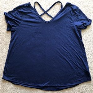 Navy Old Navy Workout Tee